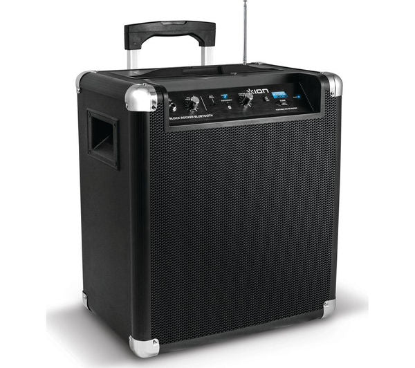 ION Block Rocker M5 Portable Wireless Speaker - Black - Image 3