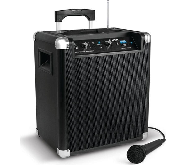 ION Block Rocker M5 Portable Wireless Speaker - Black - Image 5