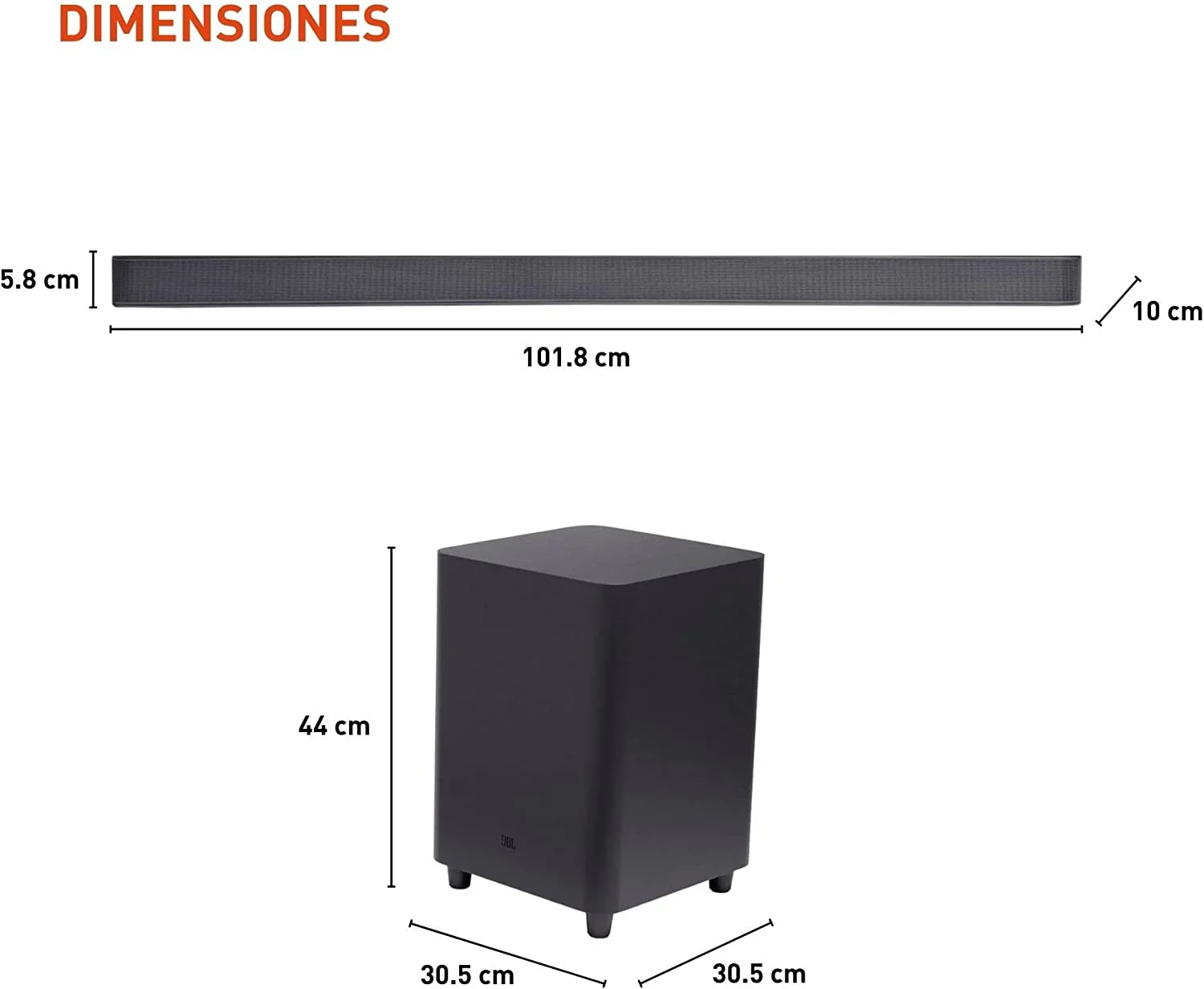 JBL 5.1 Channel 4K Ultra HD Soundbar with Multibeam Technology - Image 3