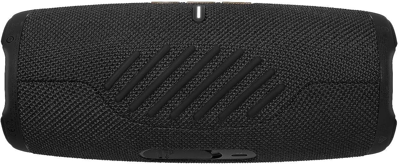 JBL Charge 5 Portable Bluetooth Speaker with Deep Bass, IP67 Waterproof and Dustproof, Up To 20 Hours of Playtime, Built-in Powerbank - Black - Image 2