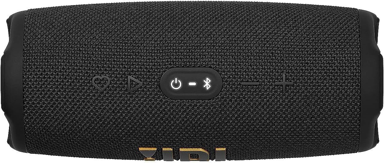 JBL Charge 5 Portable Bluetooth Speaker with Deep Bass, IP67 Waterproof and Dustproof, Up To 20 Hours of Playtime, Built-in Powerbank - Black - Image 3