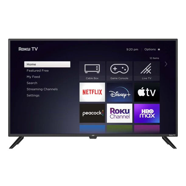 JVC 50" Quantum Series 4K UHD QLED Roku Smart TV (LT-50MAW804)