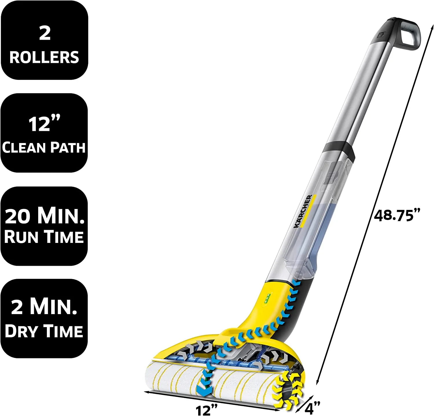Karcher FC 3 Cordless Hard Floor Cleaner - Image 5