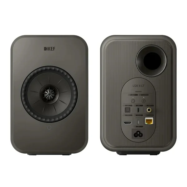 KEF LSX II LT Wireless Speaker 2-pack Graphite Grey - Image 2