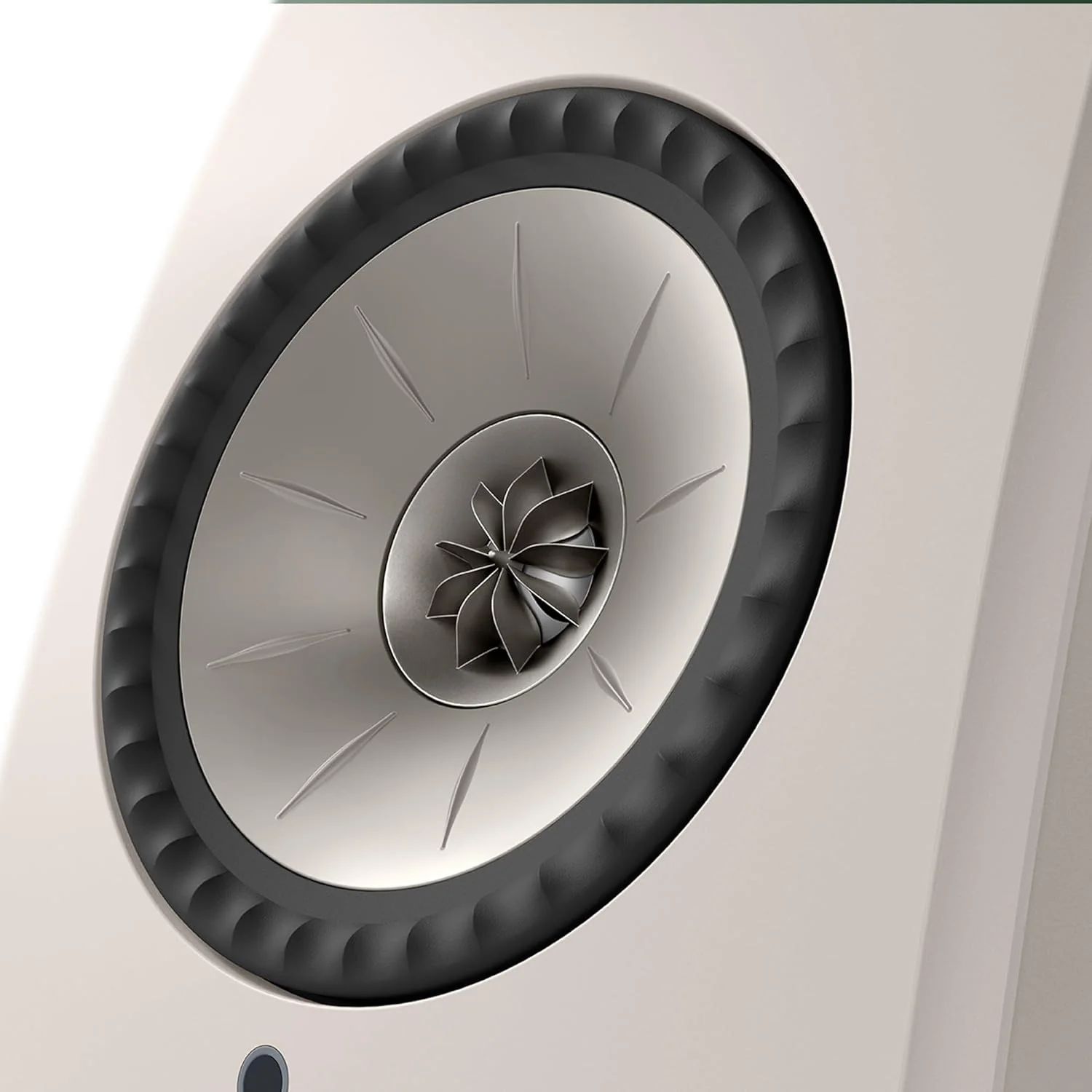 KEF LSX II LT Wireless Speaker 2-pack Stone White - Image 2