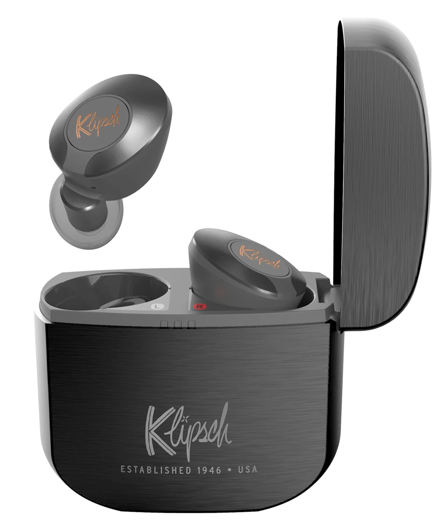Klipsch KC5 II True Wireless Earbuds with Premium Charging Case