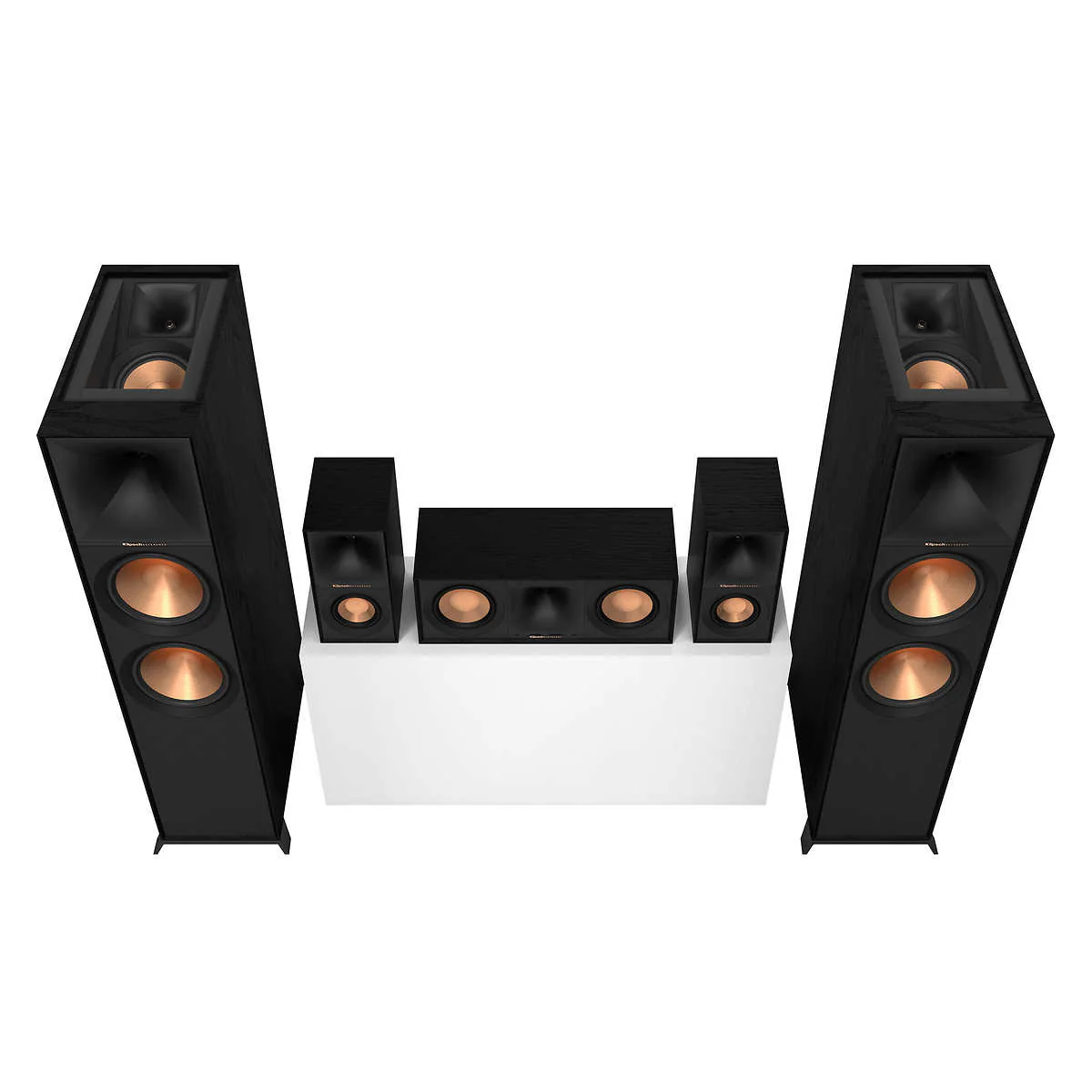 Klipsch Reference Dolby Atmos 5.0.2 Surround System 5 Speakers Bundle R-806-FA R-40M R-50C - Image 4