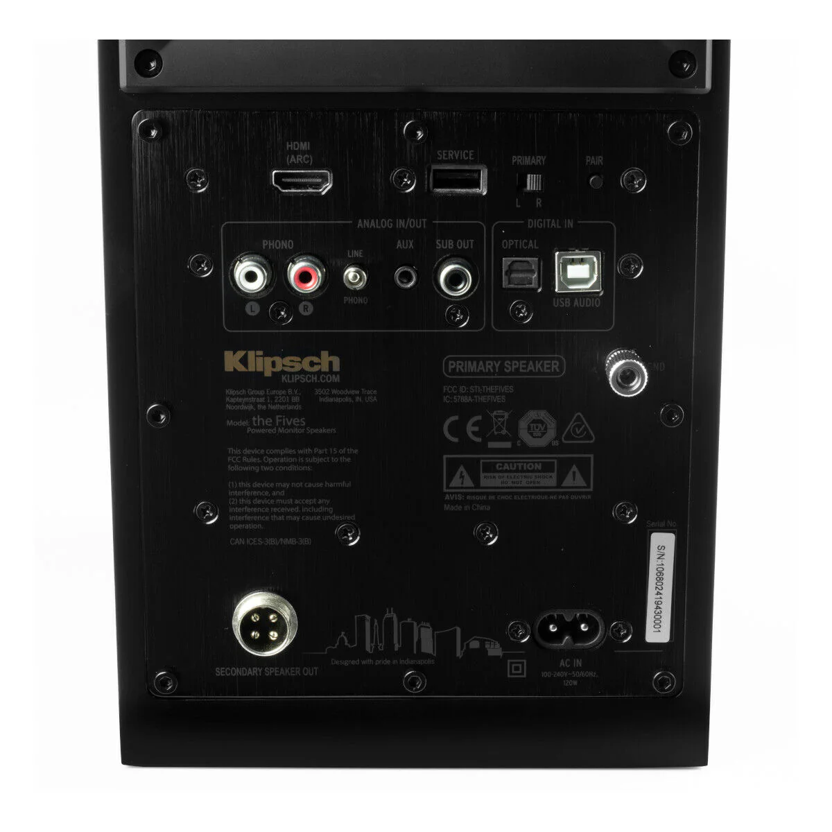 Klipsch The FIVES Powered Bookshelf Speakers - Image 5