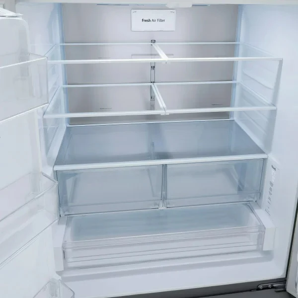 LG - 26 cu. ft. Smart Counter Depth MAX French Door Refrigerator (LCFC26XSS) - Stainless Steel - Image 5