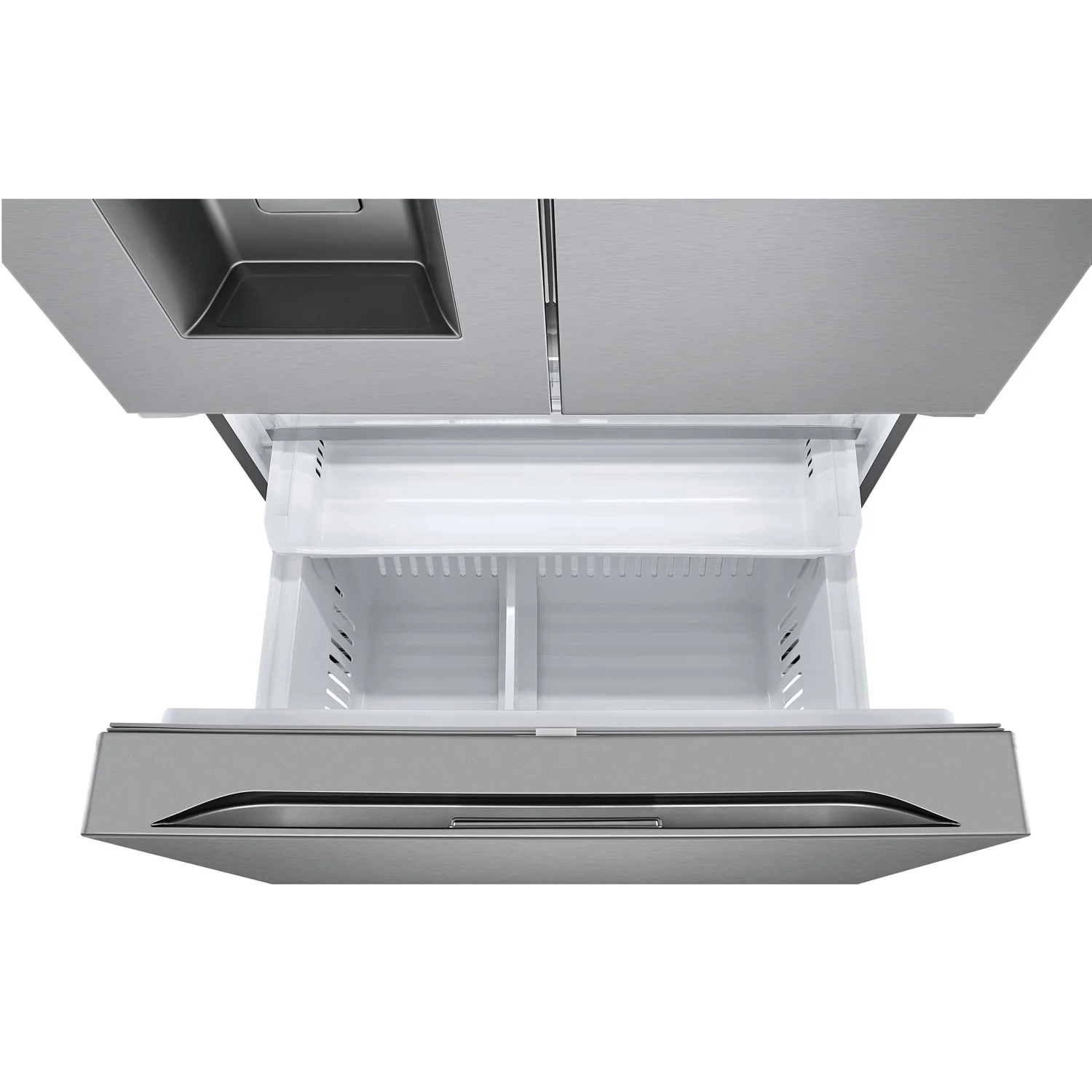 LG 36" 31 Cu. Ft. French Door Refrigerator w/ Water & Ice Dispenser (LRYXS3106S) - Smudge Proof Stainless Steel - Image 10