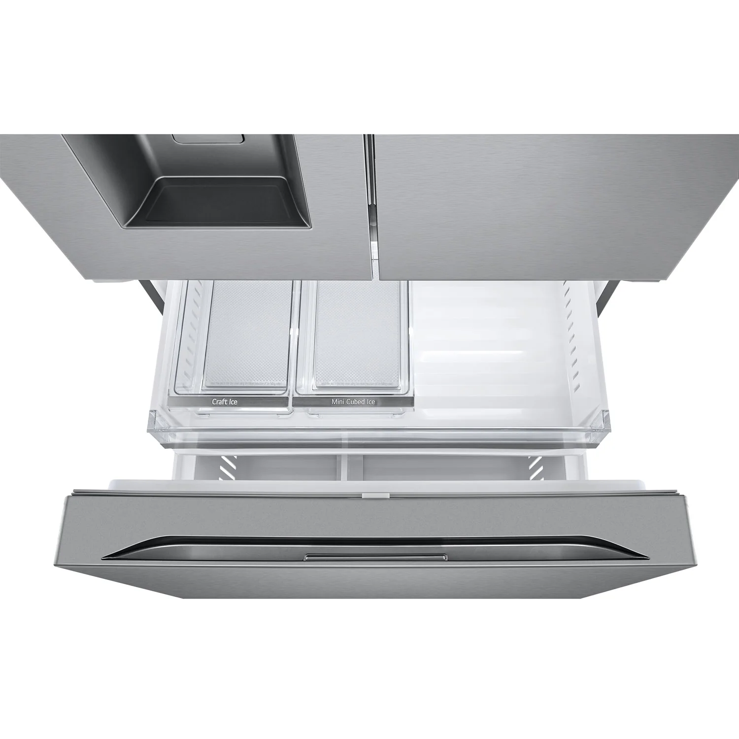 LG 36" 31 Cu. Ft. French Door Refrigerator w/ Water & Ice Dispenser (LRYXS3106S) - Smudge Proof Stainless Steel - Image 11
