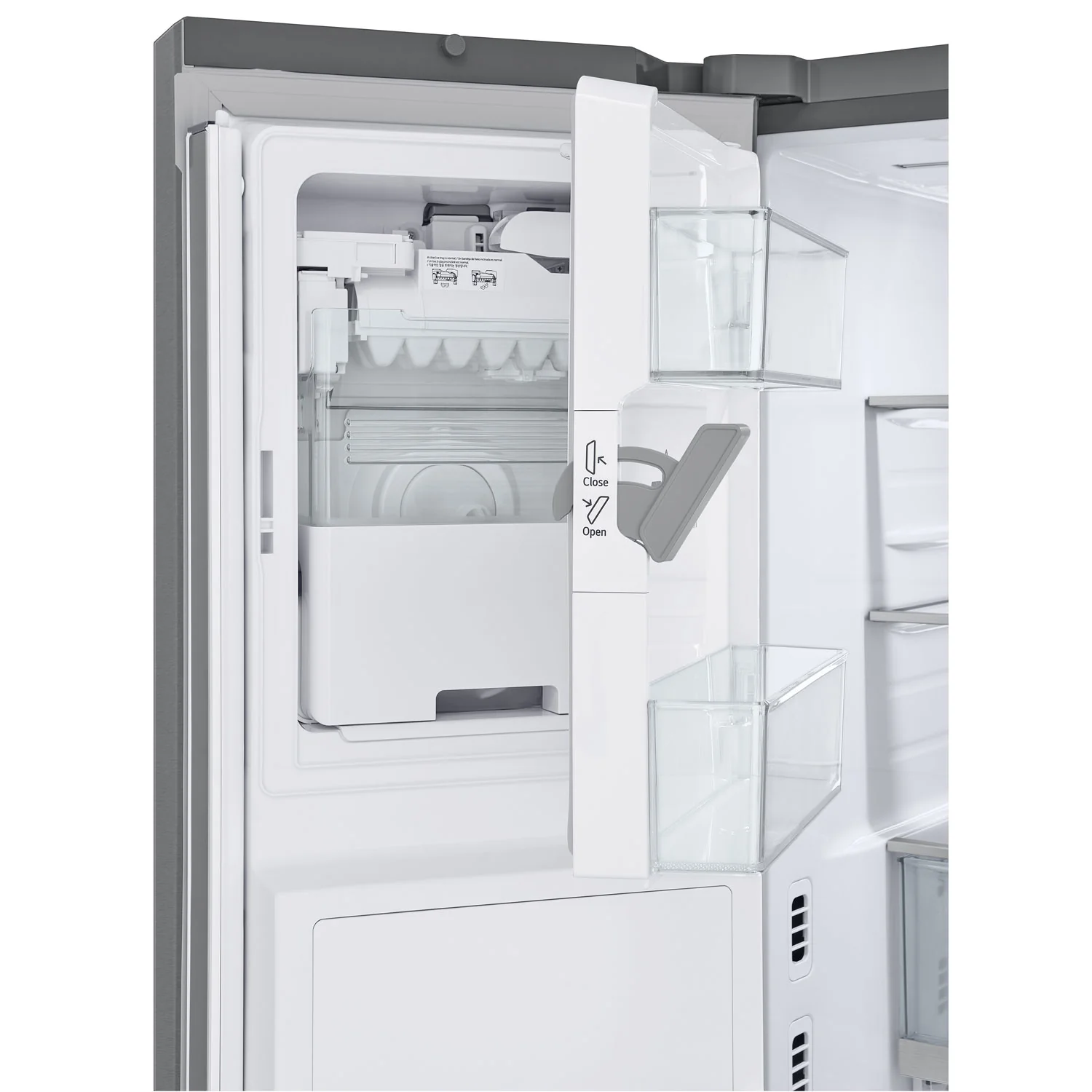 LG 36" 31 Cu. Ft. French Door Refrigerator w/ Water & Ice Dispenser (LRYXS3106S) - Smudge Proof Stainless Steel - Image 17