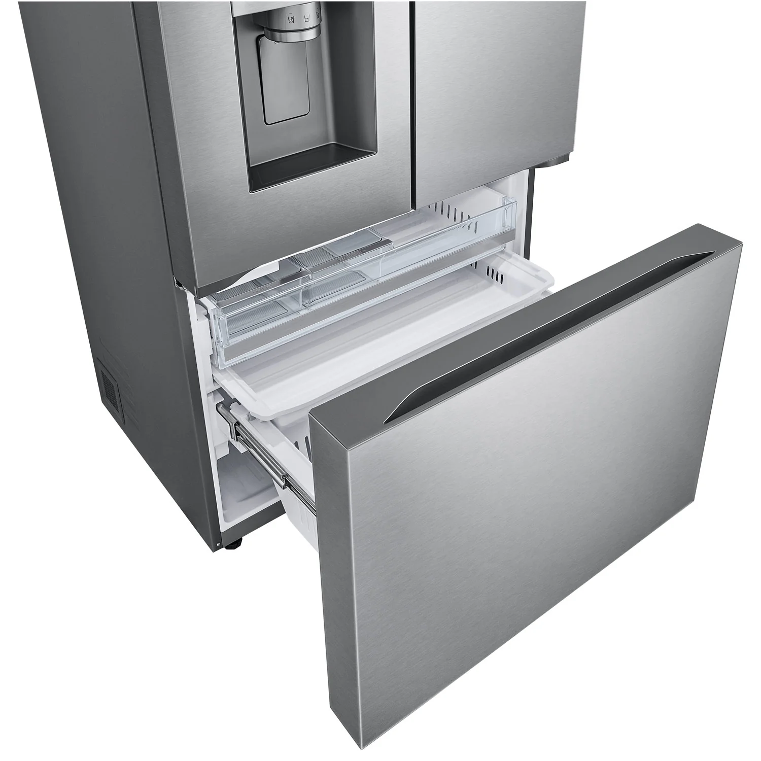 LG 36" 31 Cu. Ft. French Door Refrigerator w/ Water & Ice Dispenser (LRYXS3106S) - Smudge Proof Stainless Steel - Image 8