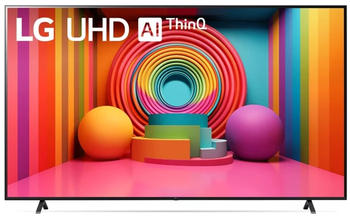 LG 55 inch Class 4K (2160P) Ultra HD Smart LED 4K UHD TV with webOS (55UT7550AUA)