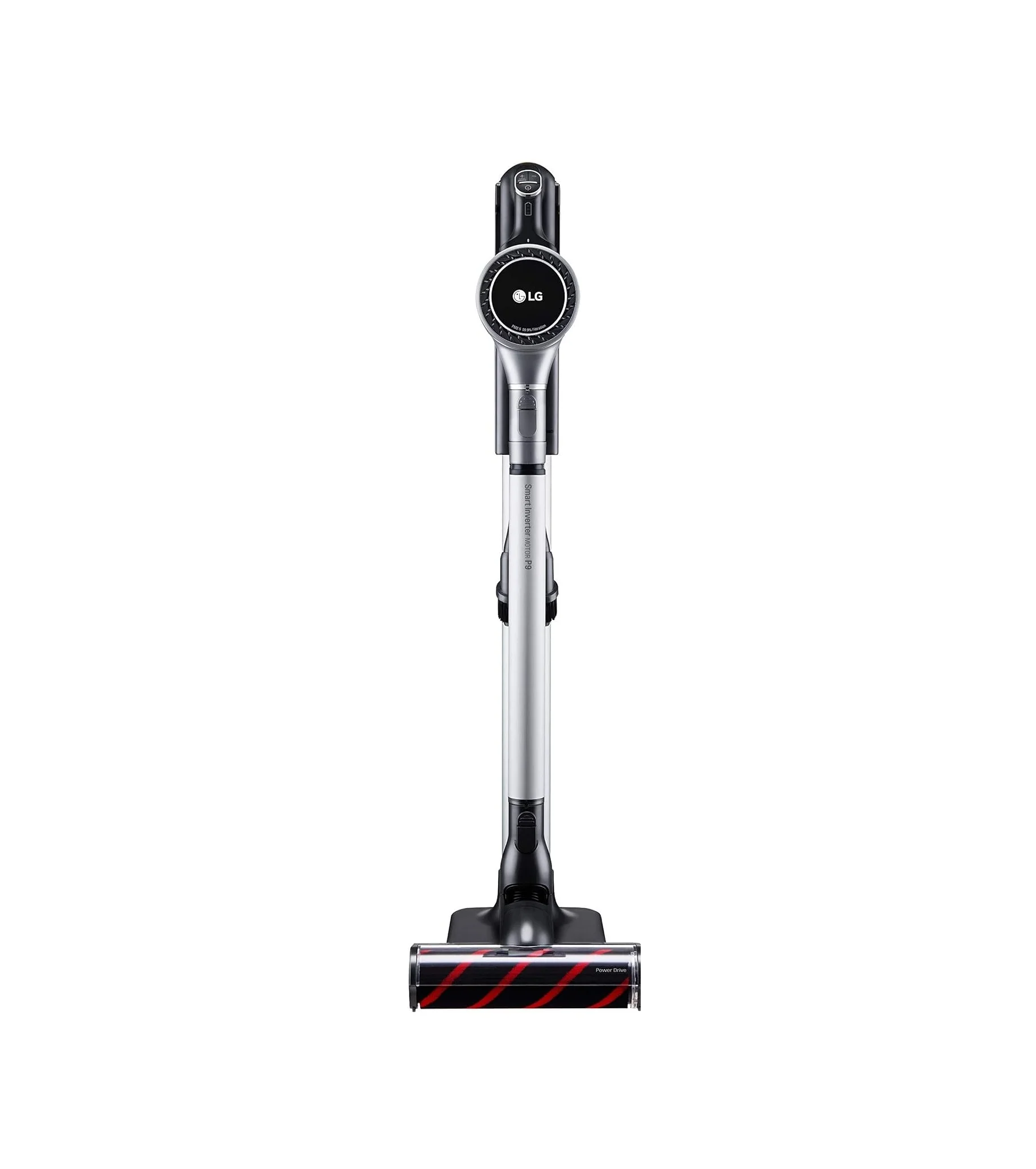 LG CordZero A9 Stick Vacuum Charge Plus, Matte Silver, A906SM, Powerful. Cordless. Long-Lasting, Powerful Suction, Cleans Carpets & Hard Floors
