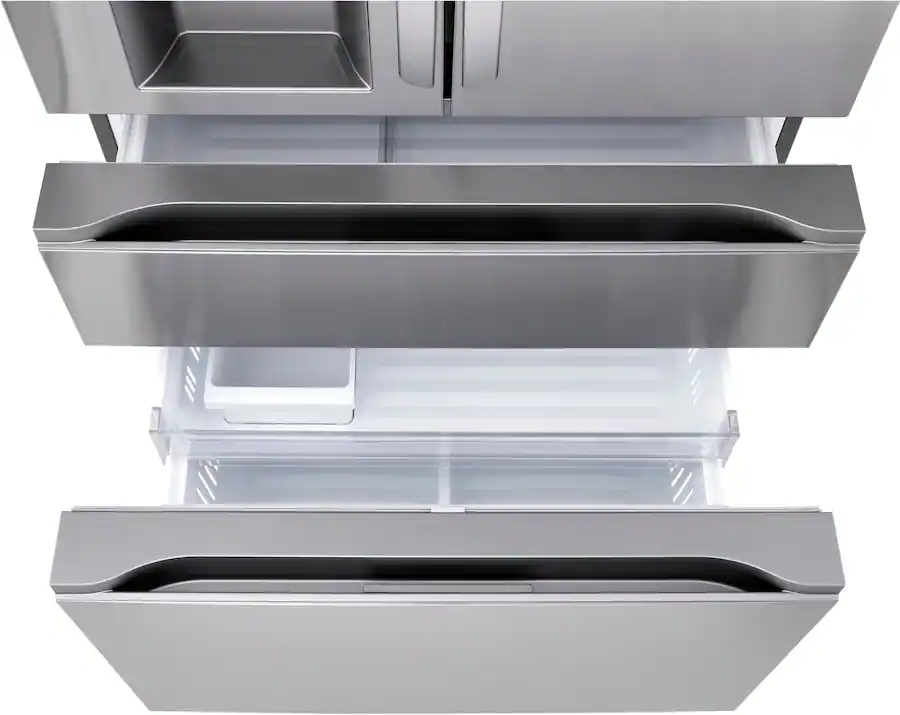 LG - Counter-Depth MAX 24.5 Cu. Ft. 4-Door French Door Smart Refrigerator with Full-Convert Drawer (LF25G8330S) - Stainless Steel - Image 15