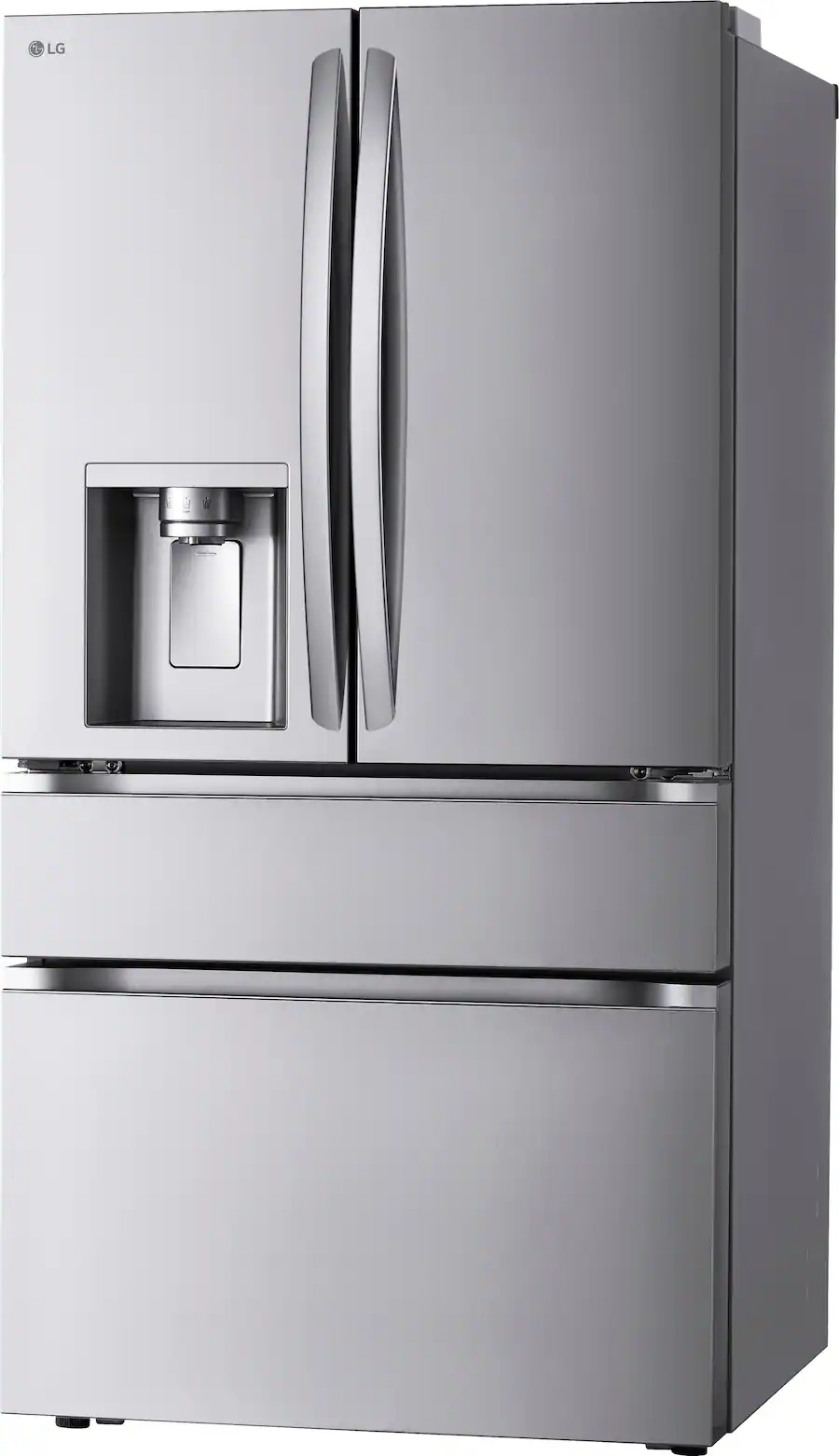 LG - Counter-Depth MAX 24.5 Cu. Ft. 4-Door French Door Smart Refrigerator with Full-Convert Drawer (LF25G8330S) - Stainless Steel - Image 25