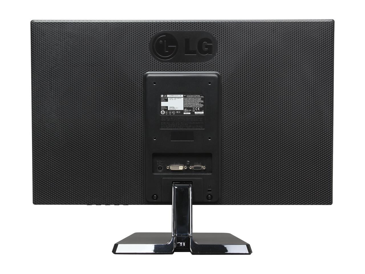 LG E2442TC-BN Black 24" 5ms Widescreen LED Backlight LCD Monitor 250 cd/m2 DFC 5,000,000:1 (1000:1) - Image 5