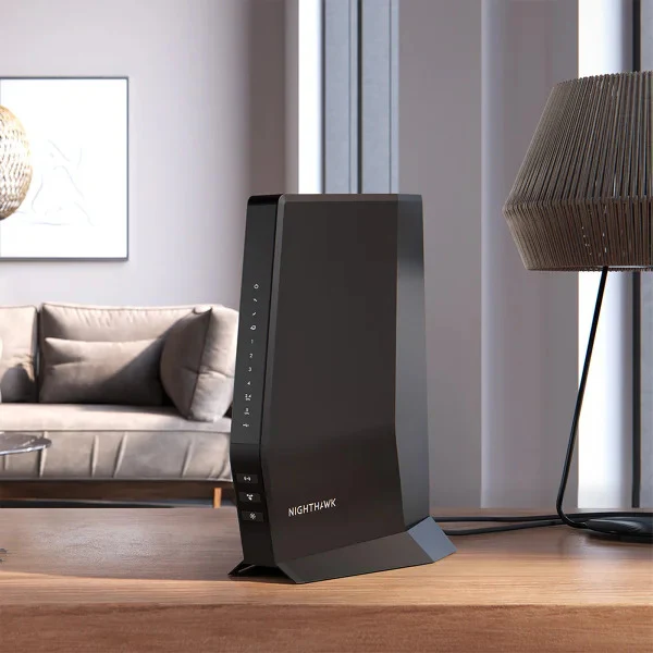 NETGEAR - Nighthawk CAX30 AX2700 WiFi 6 Cable Modem Router - Image 4