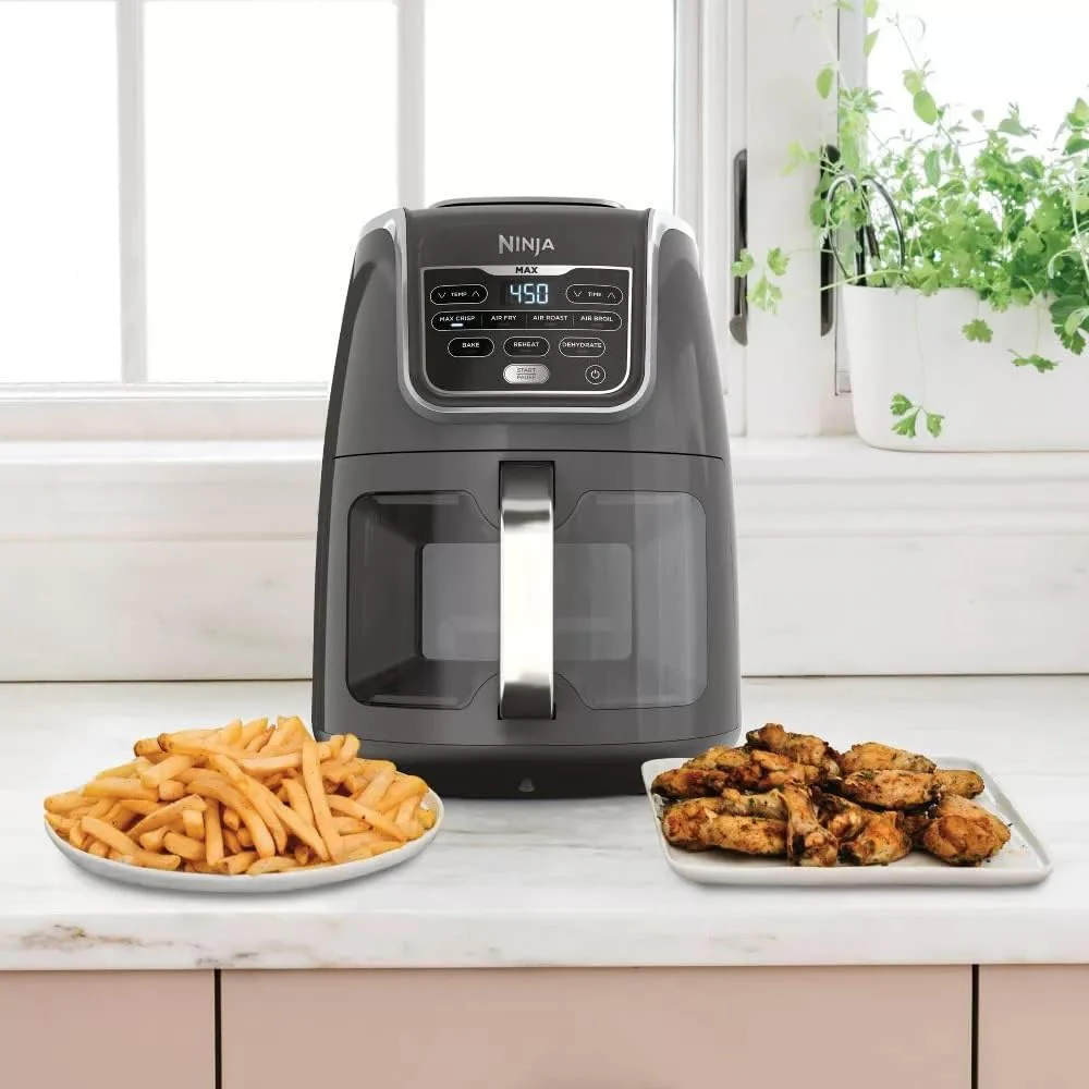 Ninja AF171 EzView Max XL Air Fryer that Cooks, Crisps, Roasts, Broils, Bakes, Reheats & Dehydrates, with 5.5 Quart Capacity, and a EzView Window - Image 3
