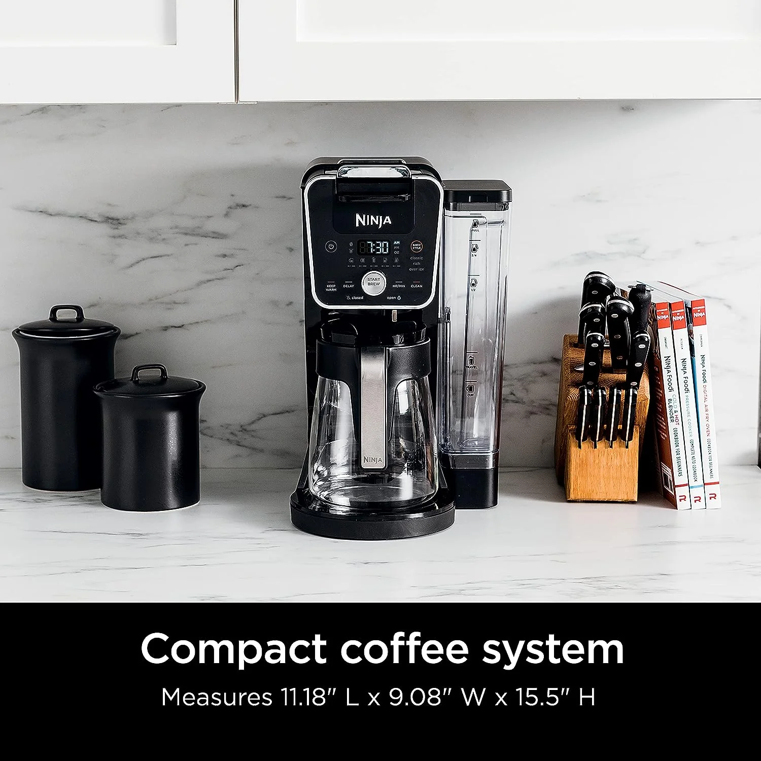 Ninja CFP201 DualBrew 12-Cup Drip, Single-Serve for Coffee Pods, Black - Image 4