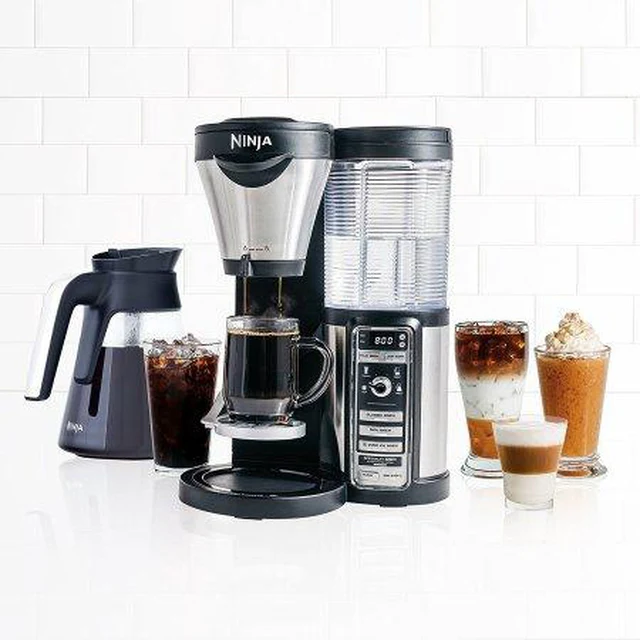 Ninja Coffee Bar Auto-iQ Brewer with Glass Carafe (CF080)