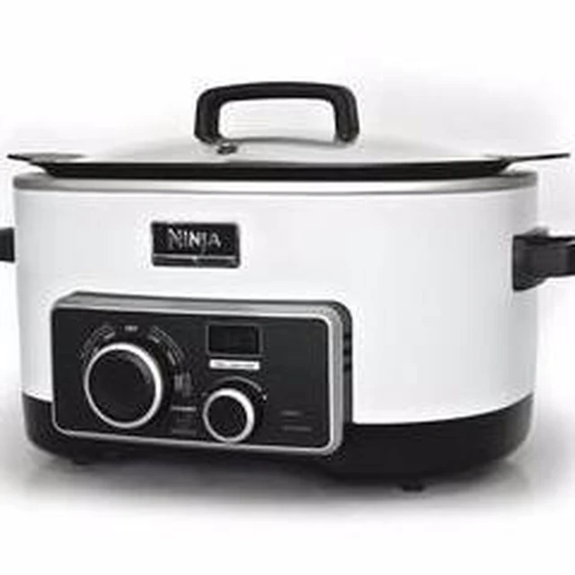 NINJA 4 IN 1 SLOW COOKER 6 QT- White Stainless Steel (MC900QSS)