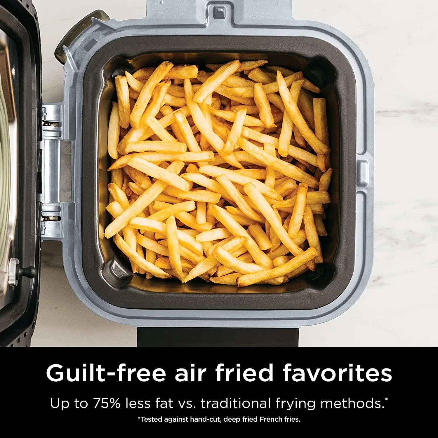 Ninja Speedi 6-Qt Rapid Cooker & Air Fryer, 12-in-1 with Steam, Bake, Roast, Sauté & More – Sea Salt Gray - Image 4