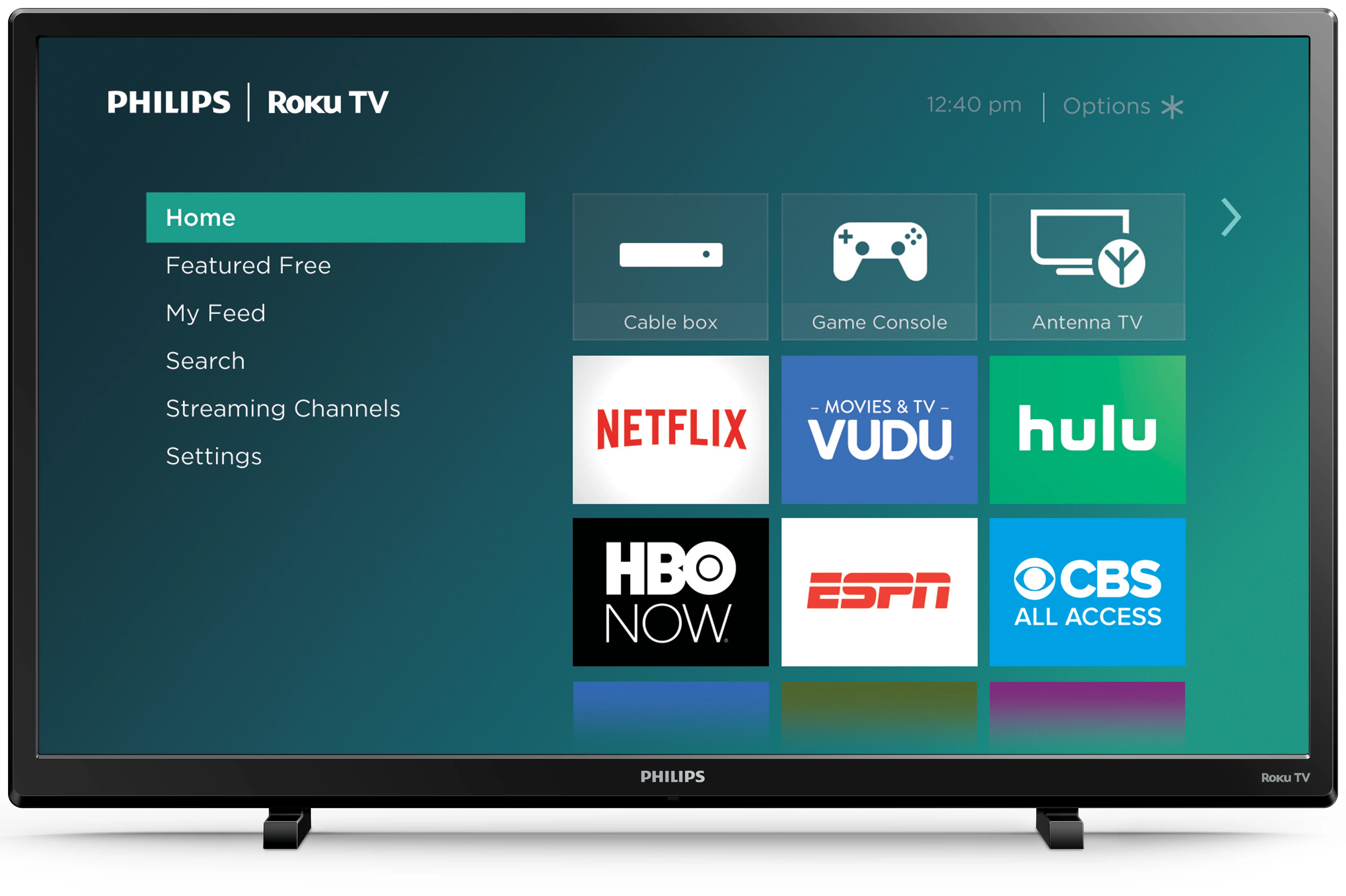 Philips 32" Class HD (720P) Smart Roku LED TV (32PFL4664/F7)
