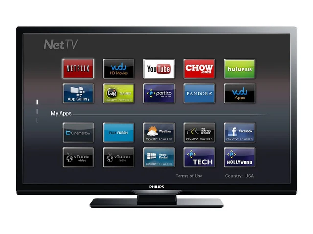 PHILIPS 46PFL3608/F7 46" 1080P 60 HZ LED SMART TV