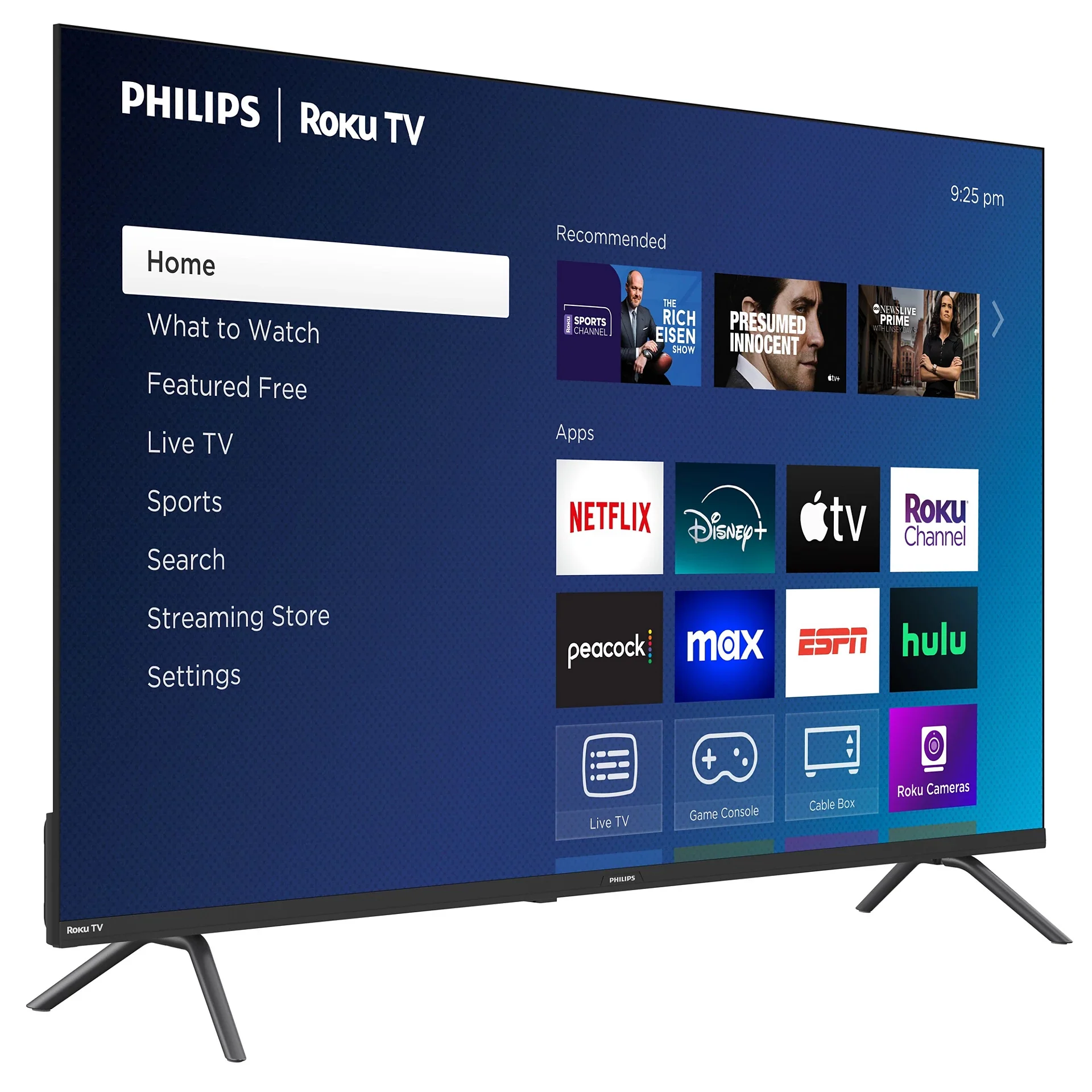 Philips 55” 7900 Series 4K UHD QLED Smart TV with Roku TV (55PUL7975/F7) - Image 2