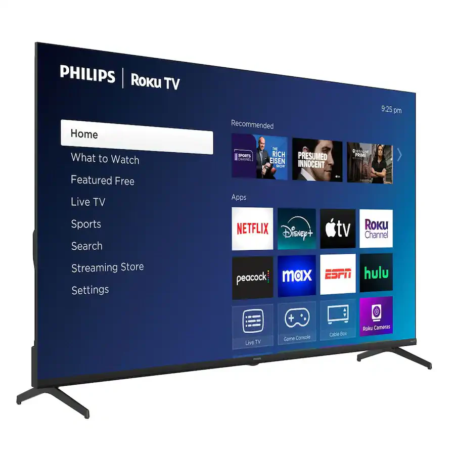 Philips - 55” Class 6000 Series LED 4K UHD Smart Roku TV (55PUL6645/F7) - Image 2