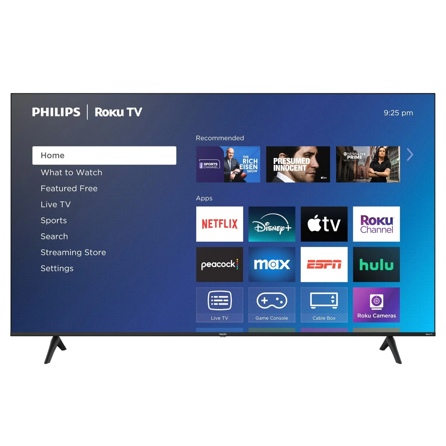 Philips 75" Class 6600 Series 4K UHD Roku Smart TV (75PUL6645/F7)