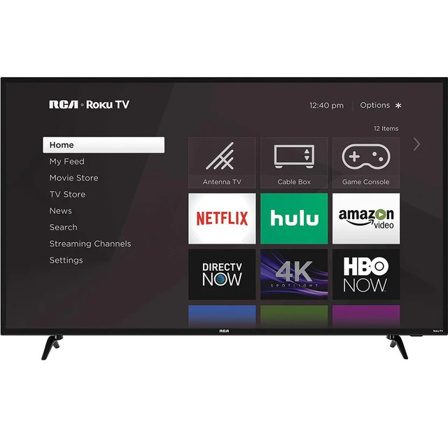 RCA 55" 4K UHD LED ROKU SMART TV (RTRU5527-B-US)
