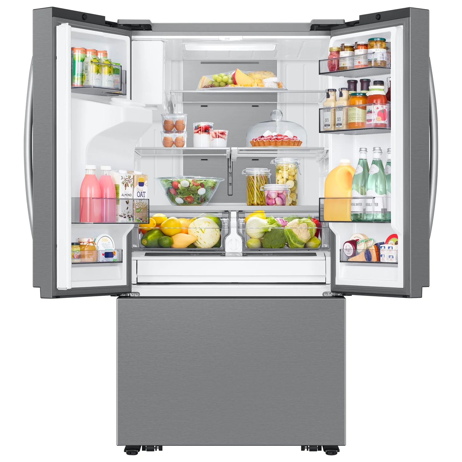 Samsung 36" 30.5 Cu. Ft. French Door Refrigerator w/ Water & Ice Dispenser (RF32CG5400SR) - Stainless Steel - Image 5
