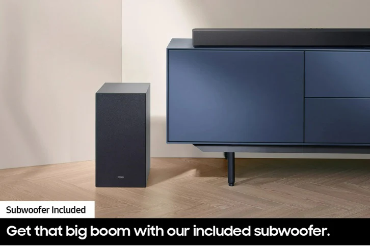 SAMSUNG B-Series 4.1.CH Soundbar & Rear Speakers with Subwoofer, Bluetooth, HW-C47M/ZA - Image 6