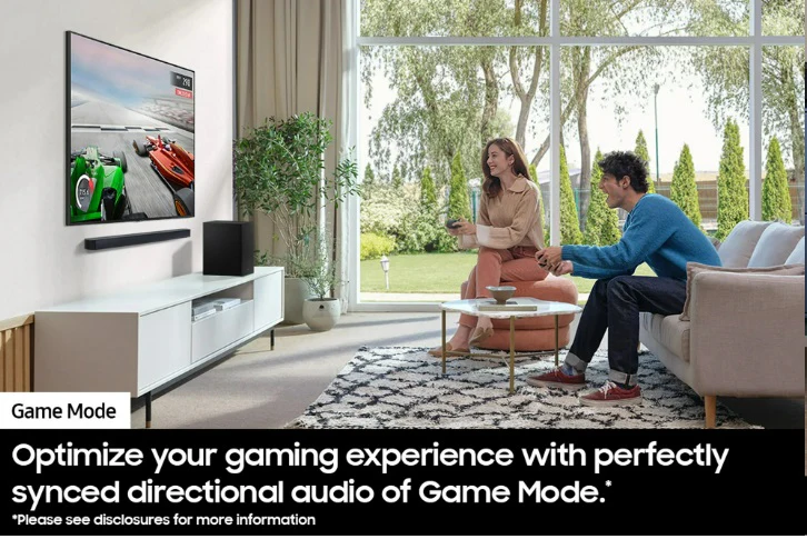 SAMSUNG B-Series 4.1.CH Soundbar & Rear Speakers with Subwoofer, Bluetooth, HW-C47M/ZA - Image 7