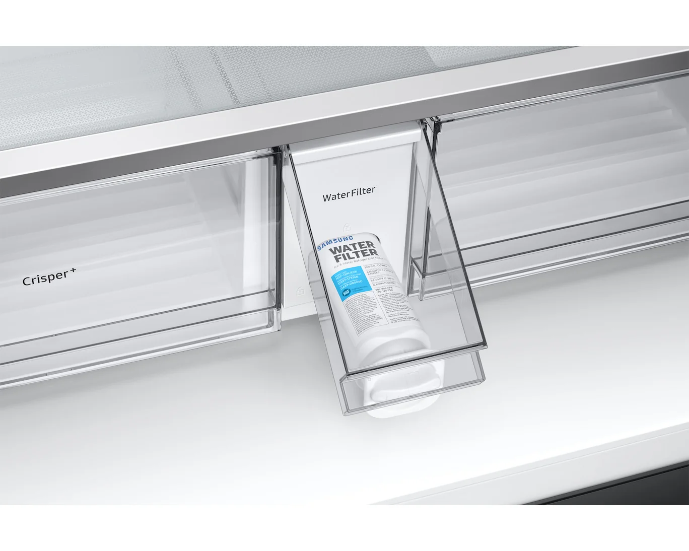 Samsung BESPOKE 36" 28.6 Cu. Ft. 4-Door French Door Refrigerator (RF29BB89008M) - Image 10