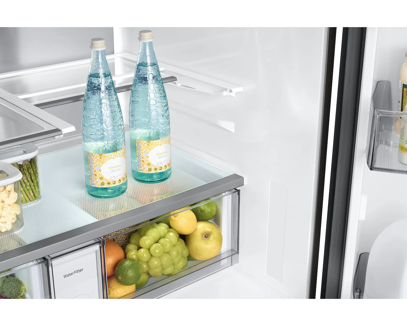 Samsung BESPOKE 36" 28.6 Cu. Ft. 4-Door French Door Refrigerator (RF29BB89008M) - Image 11