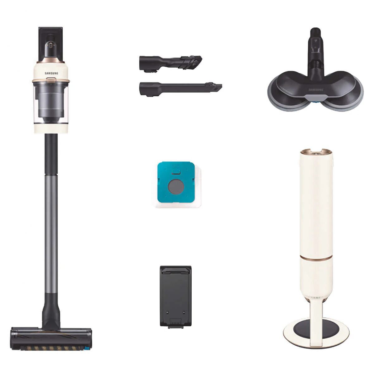 Samsung Bespoke Jet Cordless Stick Vacuum with All-in-One Clean Station - Image 2