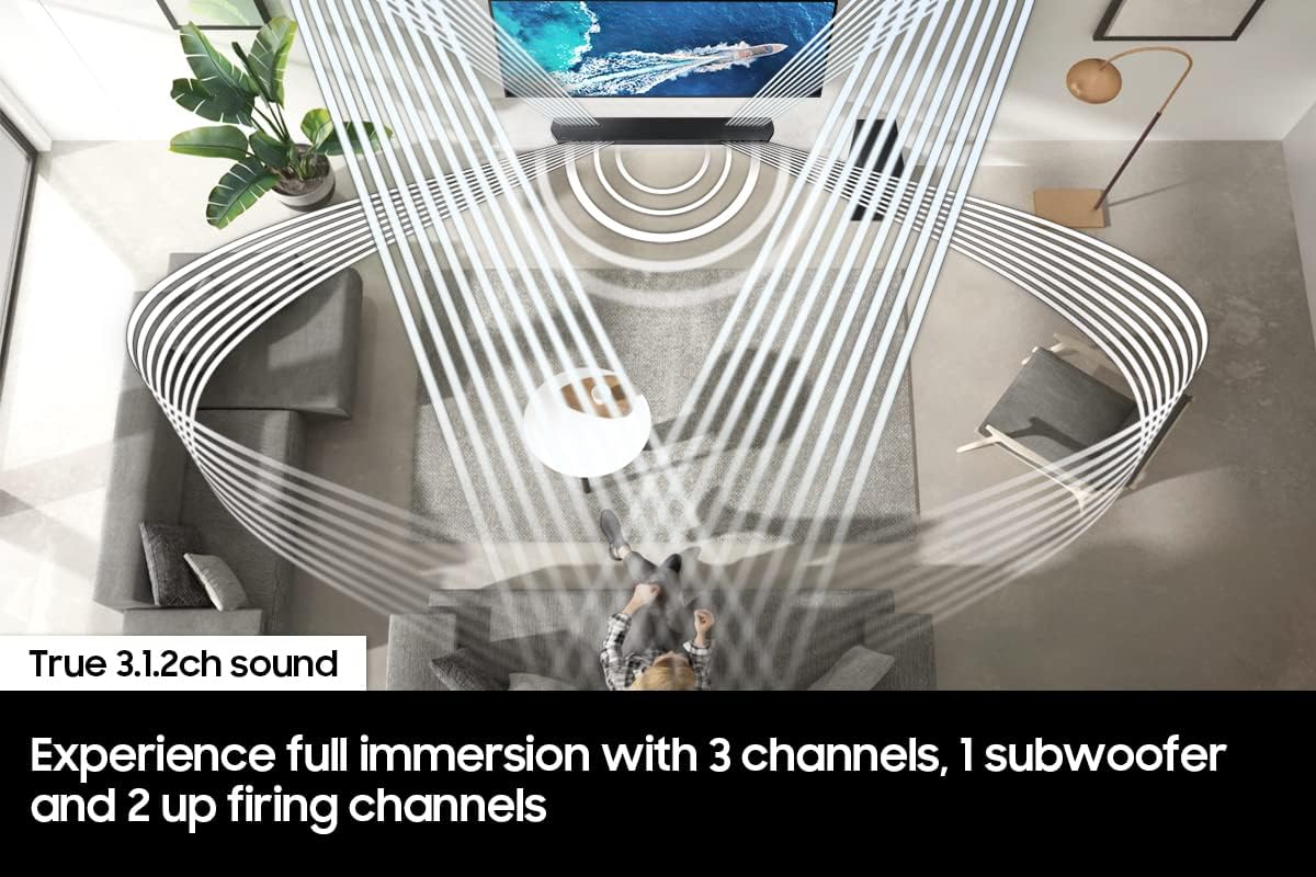 SAMSUNG HW-Q700B 3.1.2ch Soundbar w/Wireless Dolby Audio - Image 3