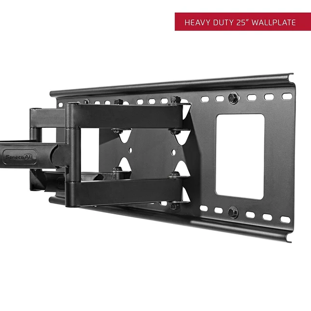 Seneca AV SA51 Full Motion Flat Panel TV Mount 37-Inch to 80-Inch Displays, Black - Image 4