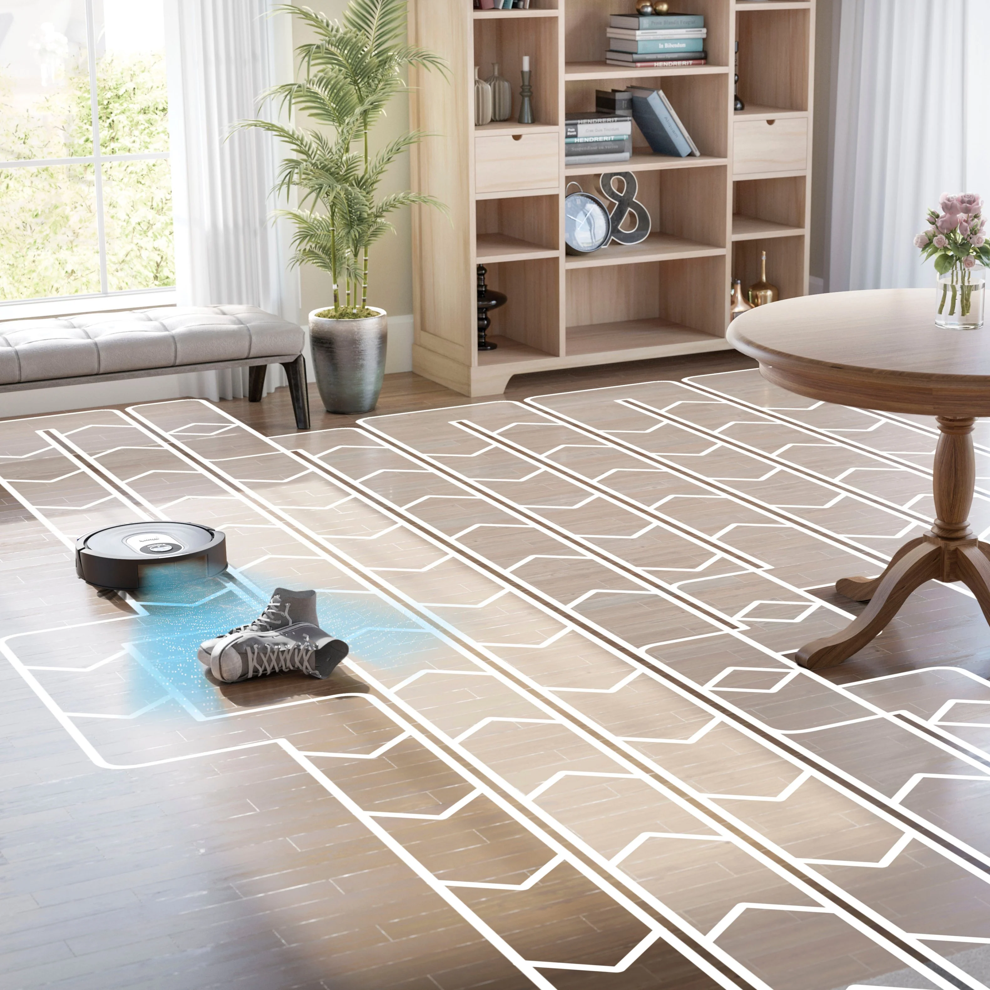 Shark - AI Robot Vacuum & Mop with Home Mapping, WiFi Connected - Black (RV2001WD) - Image 5