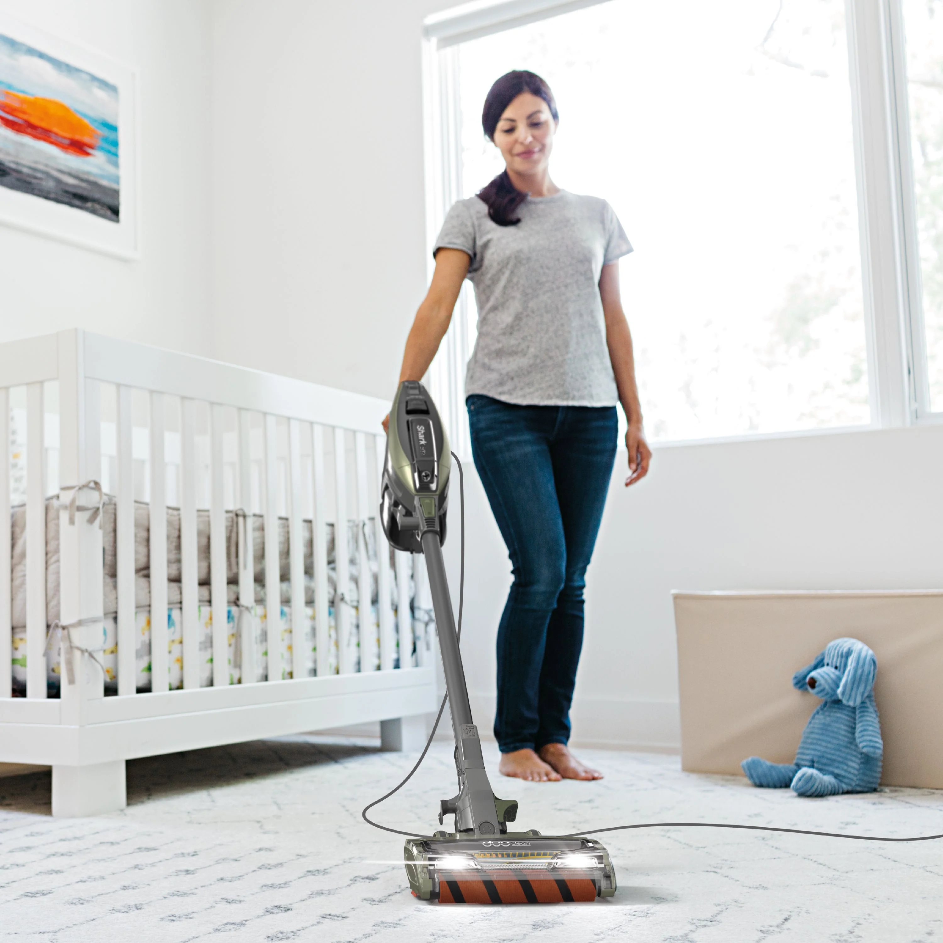 Shark APEX DuoClean?? with Self-Cleaning Brushroll Corded Stick Vacuum (ZS360) - Image 2