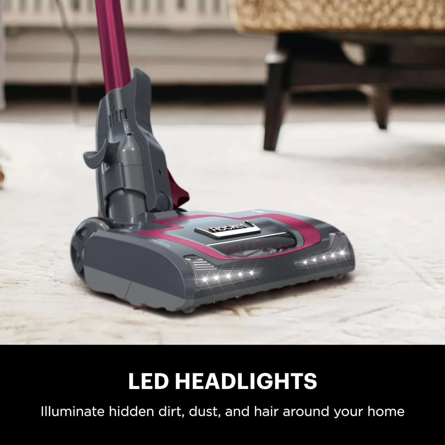 Shark HV371 Rocket Pro DLX Corded Stick, Removable Hand Vacuum, Advanced Swivel Steering, XL Cup, Crevice Tool, Upholstery Tool & Anti-Allergen Dust Brush BLACK - Image 11