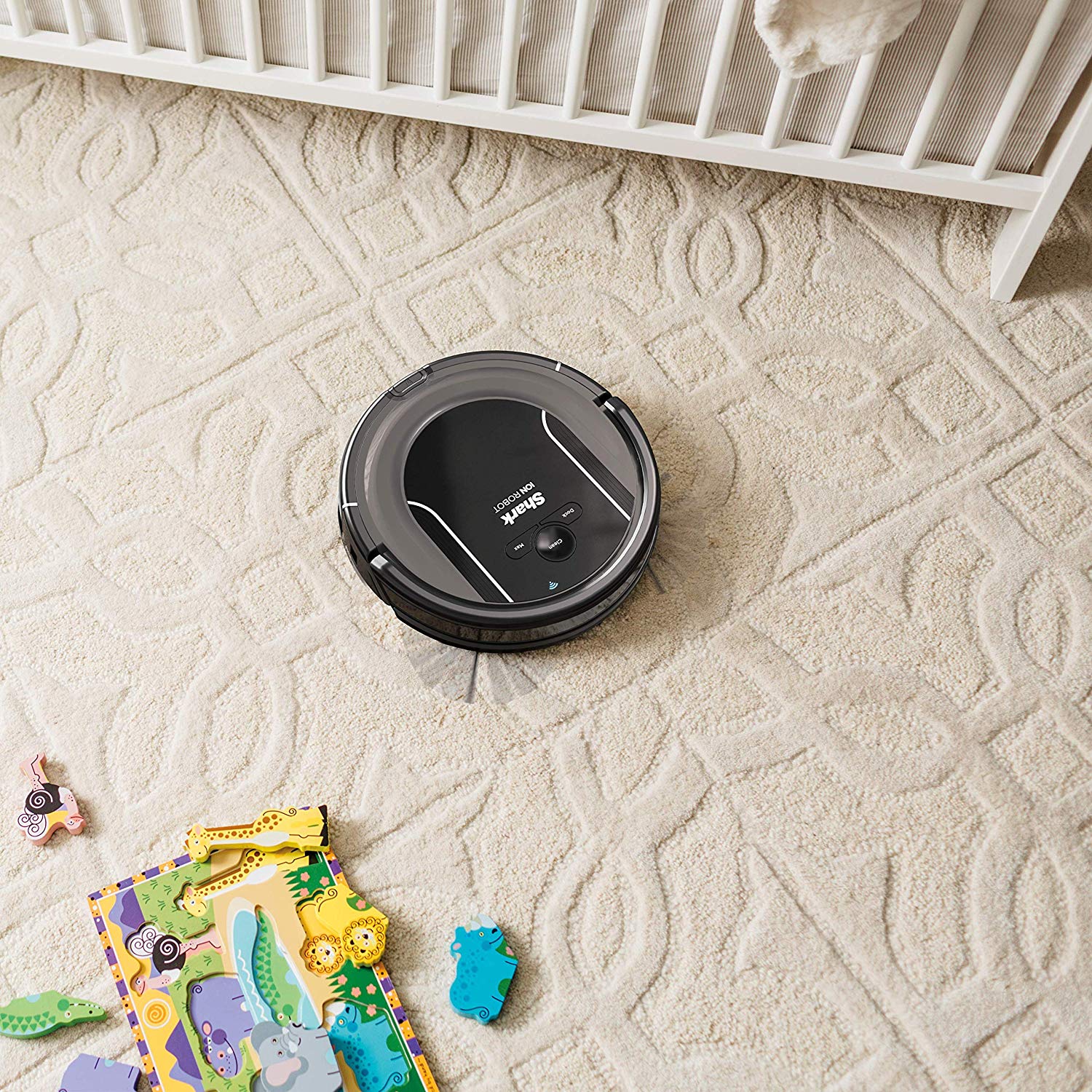 SHARK ION Robot Vacuum R85 WiFi-Connected with Powerful Suction, XL Dust Bin, Self-Cleaning Brushroll and Voice Control with Alexa or Google Assistant (RV850) - Image 11