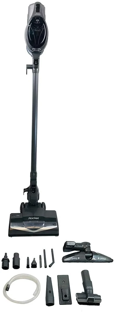 Shark Rocket Ultra-Light DuoClean Upright Powerful Vacuum with Micro Transmission Technology Portable Corded Vac and LED Lights ( HV307QBK ) - Image 4