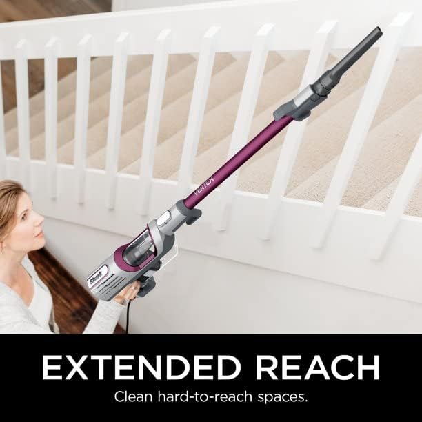 SHARK Shark HZ2000 Vertex Ultralight Corded Stick Vacuum with DuoClean PowerFins and Self-Cleaning Brushroll - Image 3