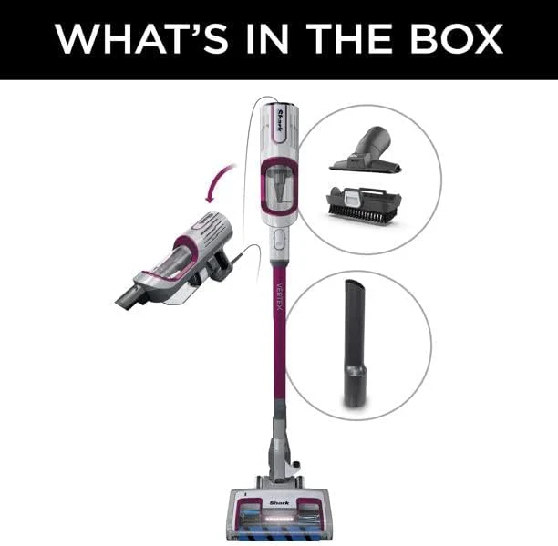 SHARK Shark HZ2000 Vertex Ultralight Corded Stick Vacuum with DuoClean PowerFins and Self-Cleaning Brushroll - Image 7