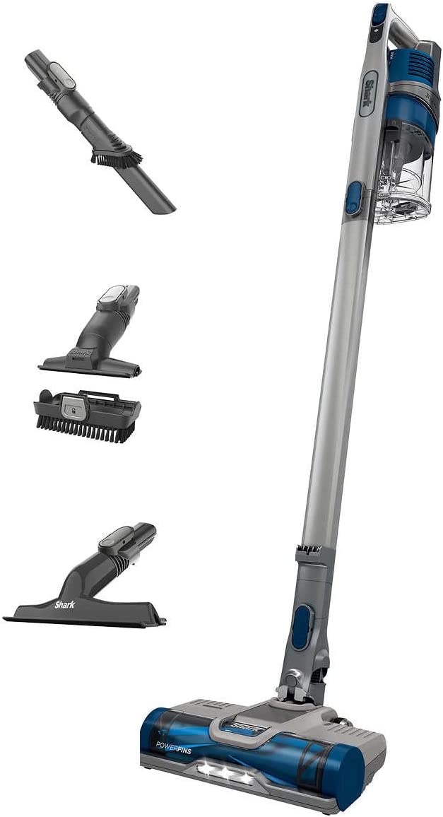 Shark Anti-Allergen Pet Plus Cordless Stick Vacuum Self-Cleaning BrushRoll, PowerFins, Duster Crevice Tool, 2-in-1 Pet Multi-Tool, Wide Upholstery Tool, 40min Runtime (UZ365H) - Image 4